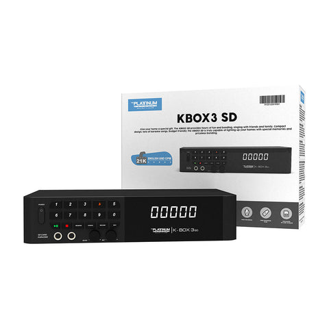 K-Box 3 with Free Wired Microphone