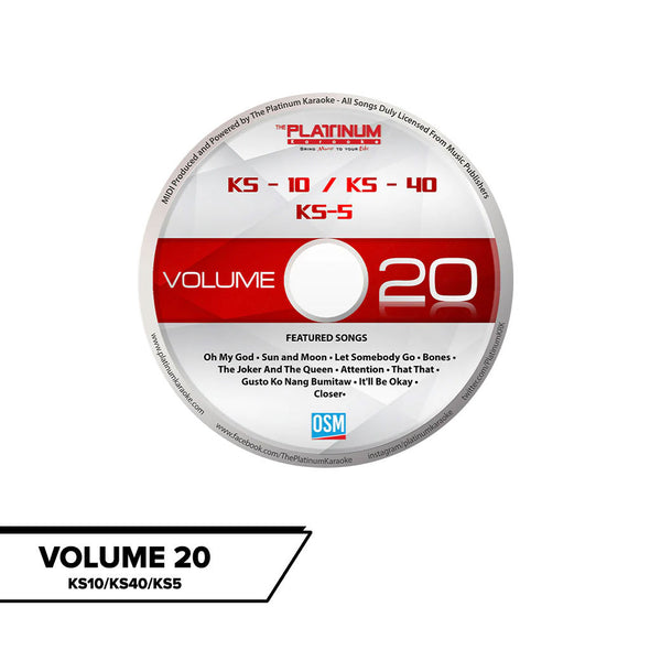 Volume 20 KS10/KS40/KS5/KS-1