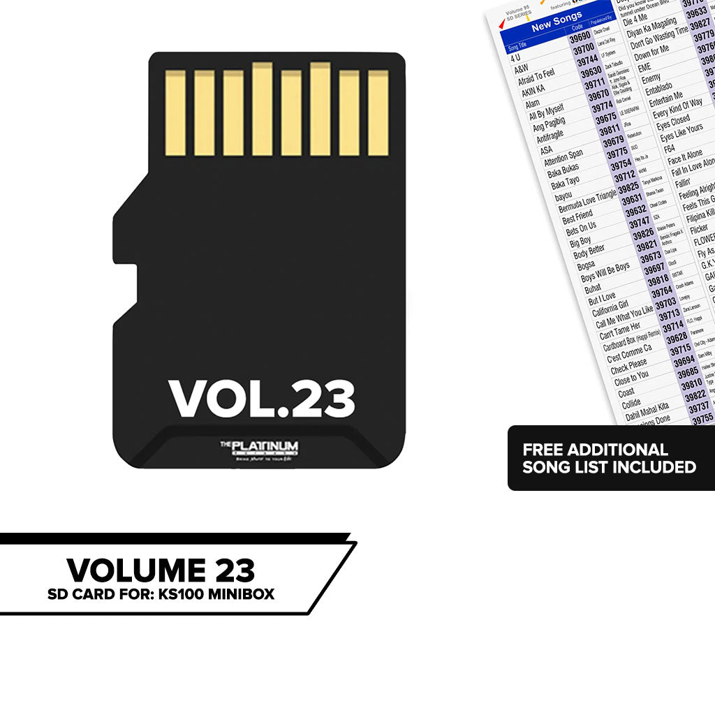 Vol.23 SD Card - KS100 Minibox