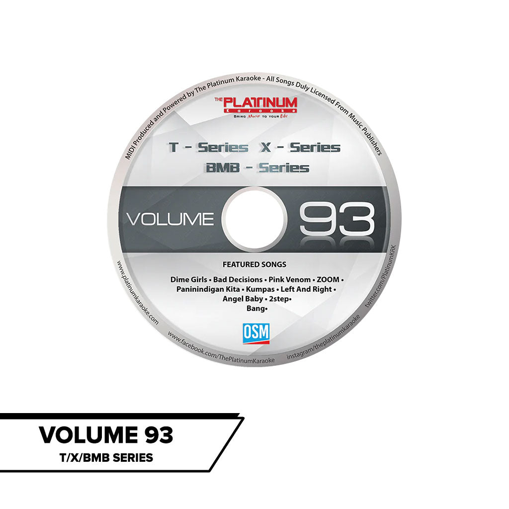 Volume 93 T-X Series